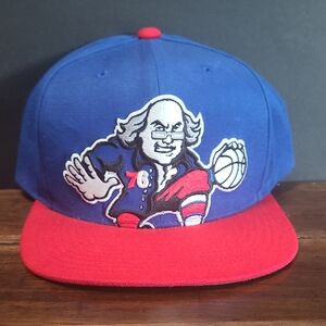 Mitchell & Ness Ben Franklin Philadelphia 76ers Snapback